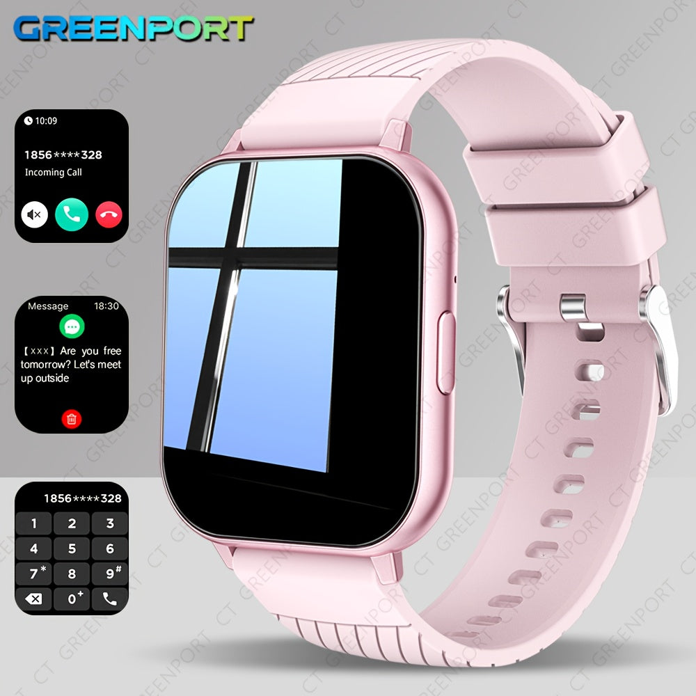 1.83" Dokunmatik Ekranlı Akıllı Saat – Arama ve Mesaj Hatırlatma, Spor Modları, Fotoğraf Kontrolü, Şık Unisex Tasarım