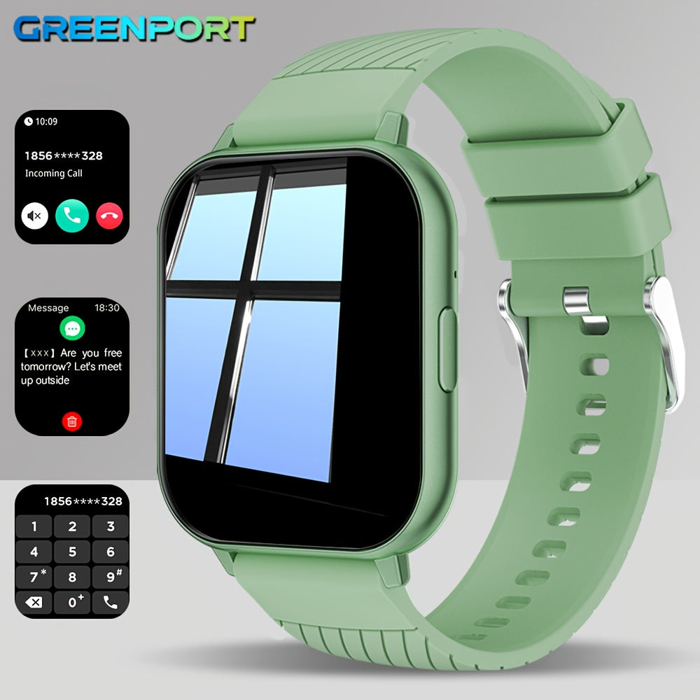 1.83" Dokunmatik Ekranlı Akıllı Saat – Arama ve Mesaj Hatırlatma, Spor Modları, Fotoğraf Kontrolü, Şık Unisex Tasarım