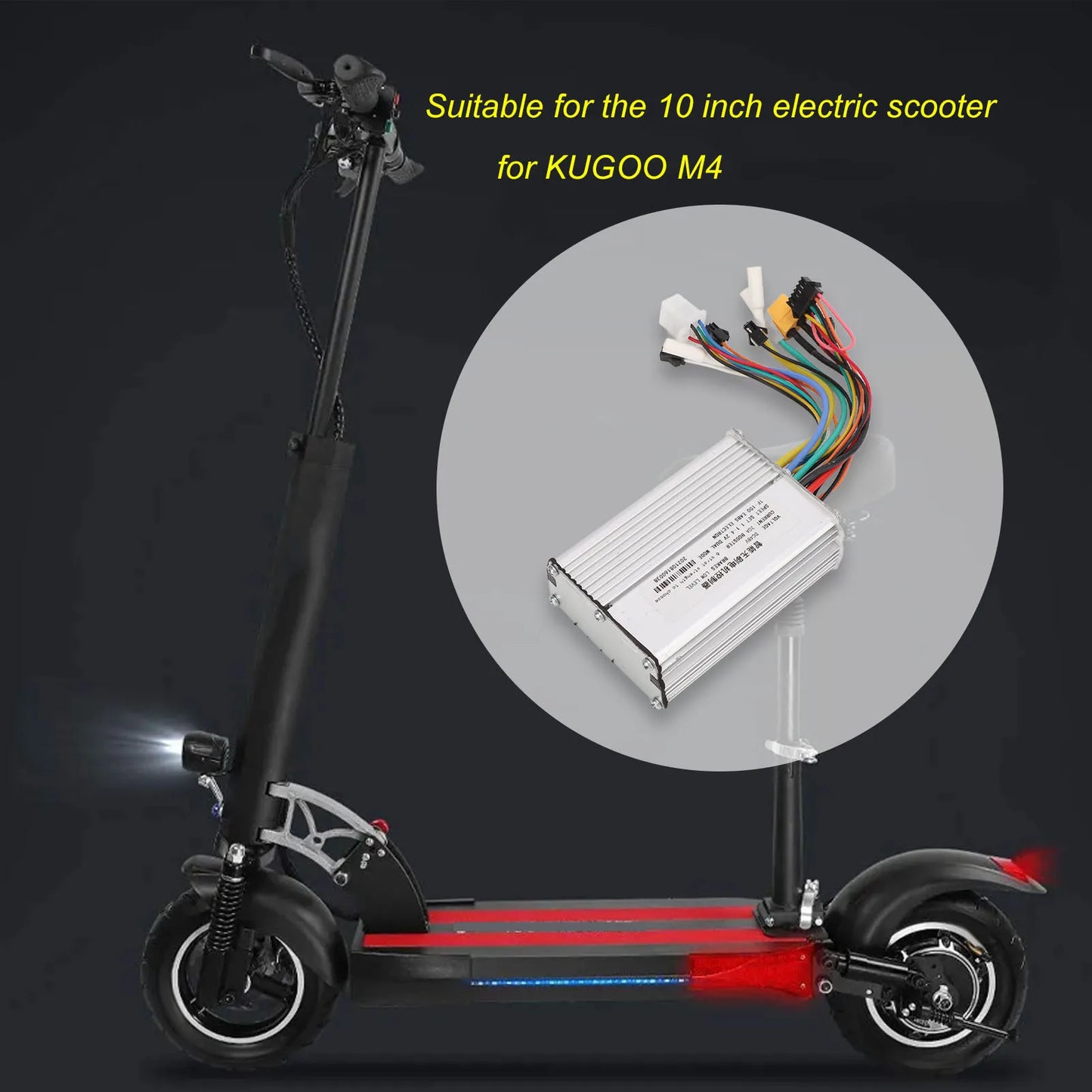 KUGOO M4 Uyumlu Akıllı Fırçasız Motor Sürücü Kontrol Ünitesi – 48V 20A Elektrikli Scooter Beyni