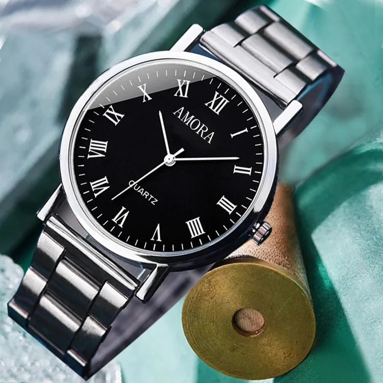 Otomatik Mekanizmalı Erkek Kol Saati | Paslanmaz Çelik Kordonlu Spor ve Klasik Quartz Saat | Şık Günlük Aksesuar