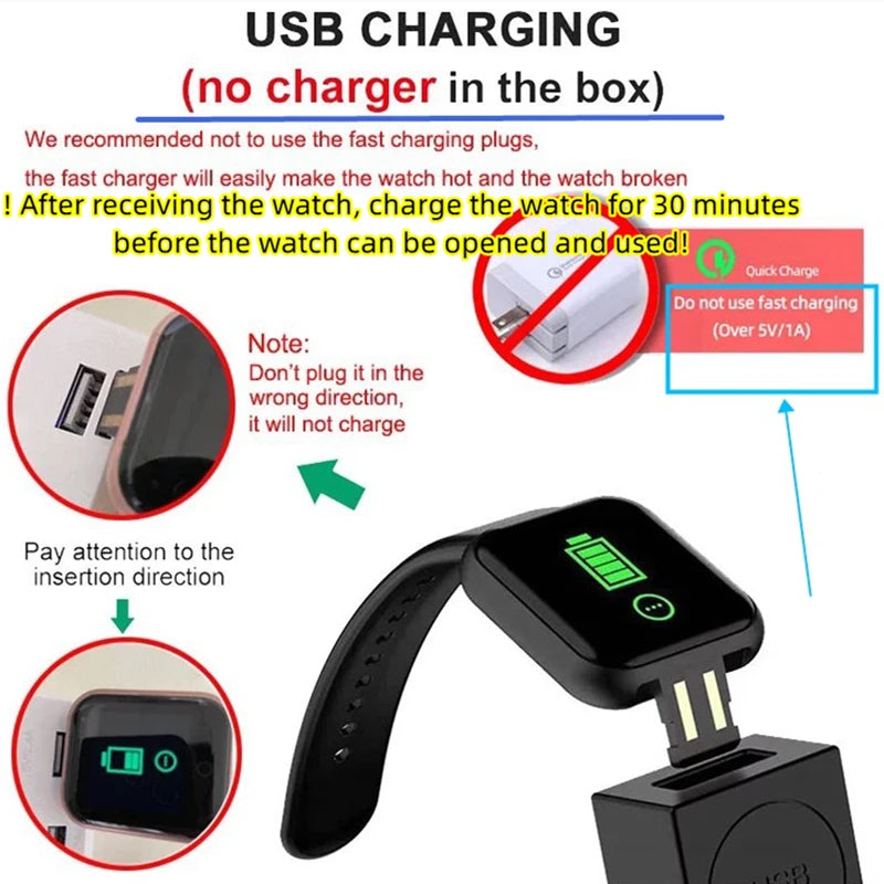 2025 Yeni D20 LED Dijital Akıllı Saat | Çocuk, Genç, Kadın ve Erkek Spor Saati | Su Geçirmez, Şık ve Modern Tasarım